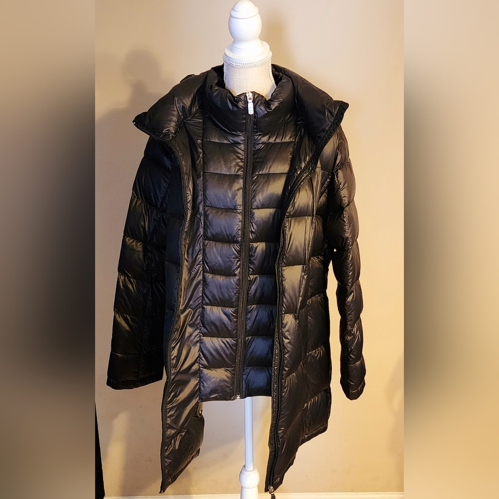 Black Calvin Klein Puff Coat
